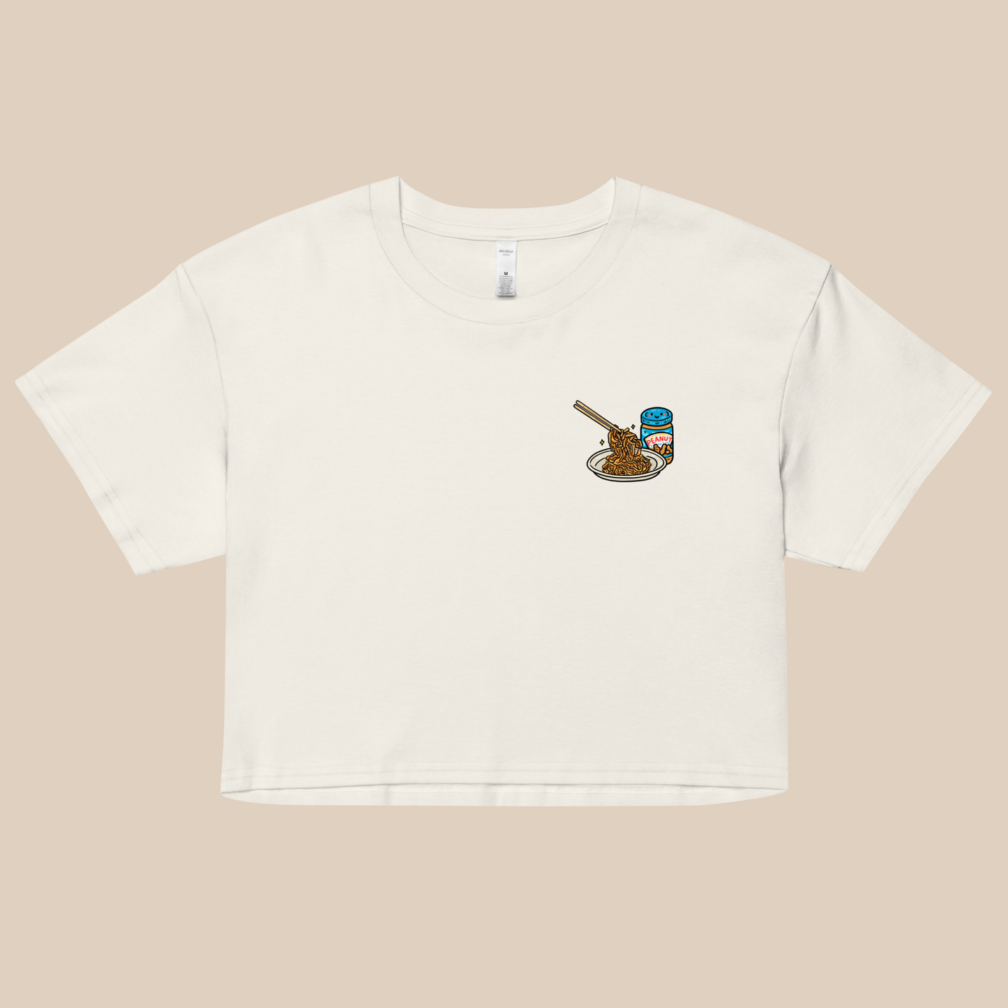 PB Noodles Crop Top