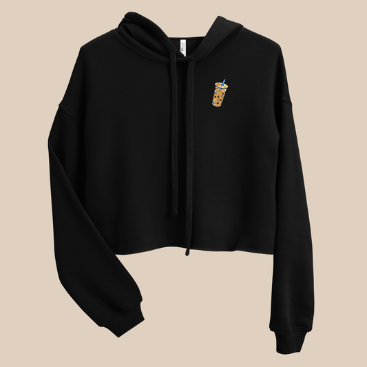 Boba Crop Hoodie