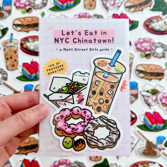 Let's Eat in NYC Chinatown Sticker Pack