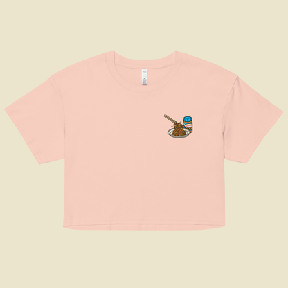 PB Noodles Crop Top