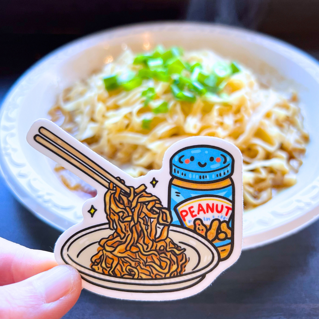 Peanut Butter Noodles Sticker