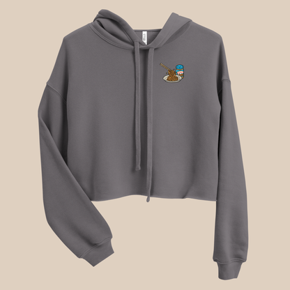 PB Noodles Crop Hoodie